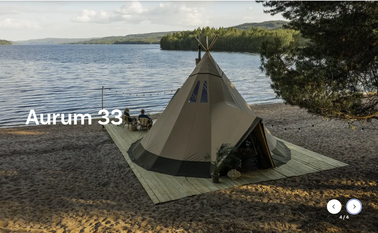 TENTIPI, le famose tende svedesi - Glamping 