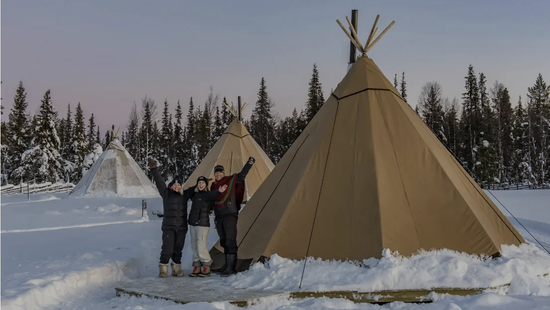 TENTIPI, le famose tende svedesi - Glamping 